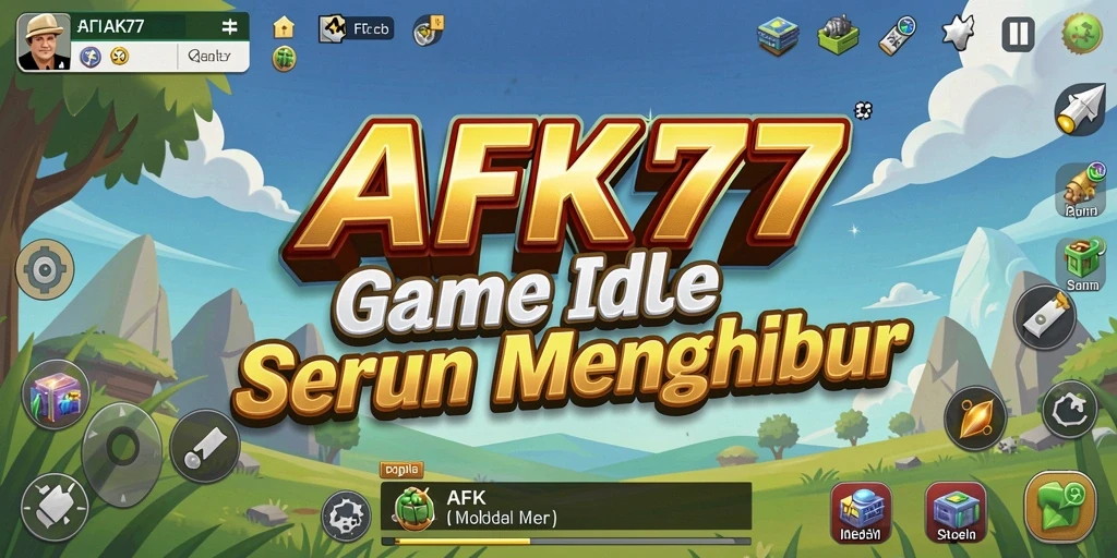 Tampilan gameplay AFK77 yang menawan dan menarik.