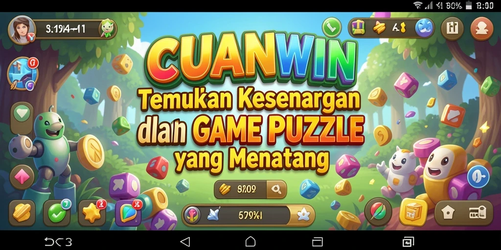 Tampilan gameplay CUANWIN yang menantang dan mengasyikkan.
