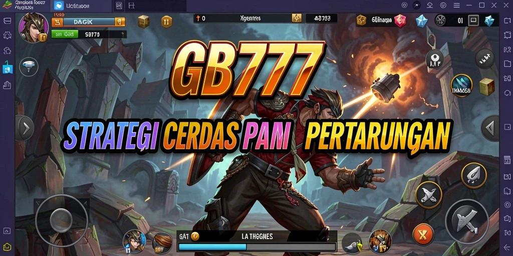 Tampilan permainan GB777 yang menegangkan dalam aksi strategi.
