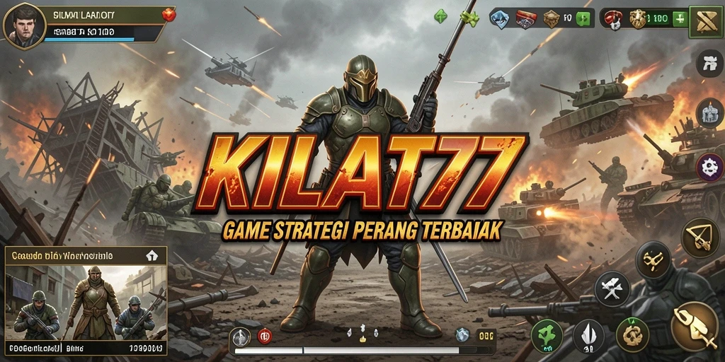 Tampilan gameplay KILAT77 dengan aksi tempur yang seru.