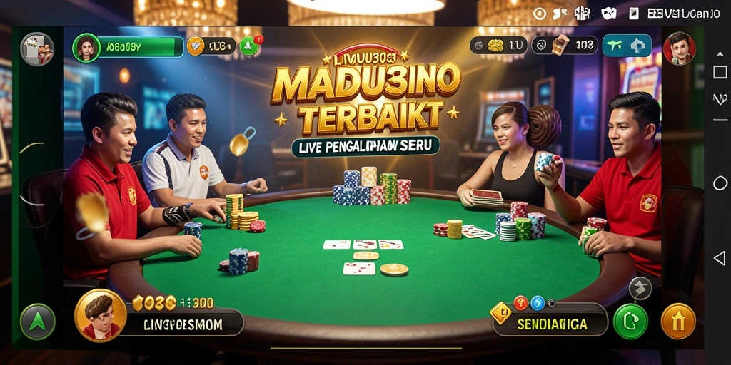 Gameplay langsung yang memukau di MADU303 untuk pengalaman Live Casino.