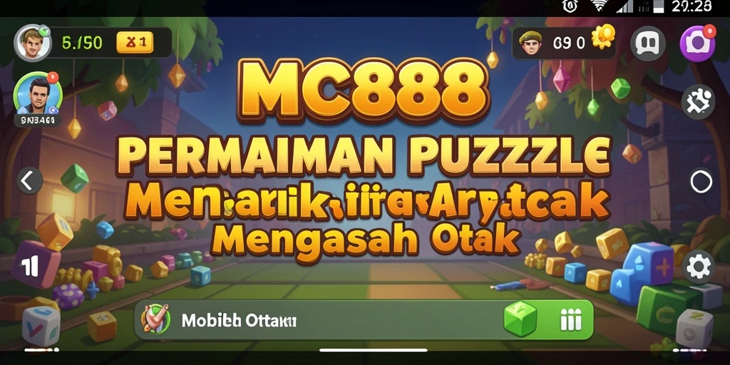 Gameplay seru MC888 dengan berbagai tantangan Puzzle.