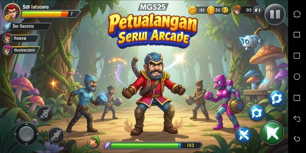 Screenshot menampilkan gameplay seru dari MG525 dengan tantangan menakjubkan.
