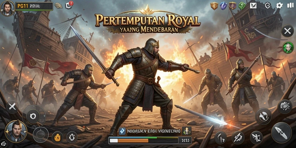 Gameplay mendebarkan dengan aksi pertempuran sengit di PG11.