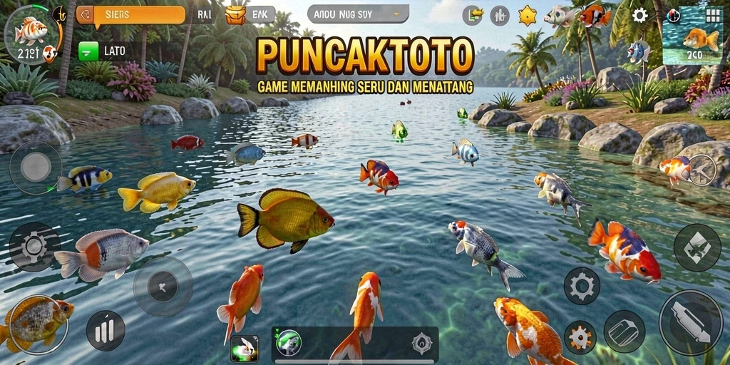 Tangkapan ikan besar di PUNCAKTOTO dengan grafik memukau.