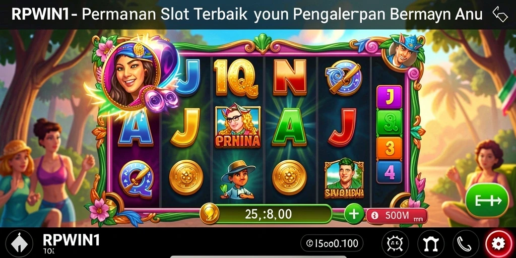 Screenshot utama RPWIN1 menampilkan gameplay Slot yang seru dan menghibur.