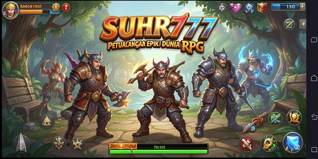 Screenshot gameplay SUHU777 yang menampilkan pertarungan seru di dunia RPG.
