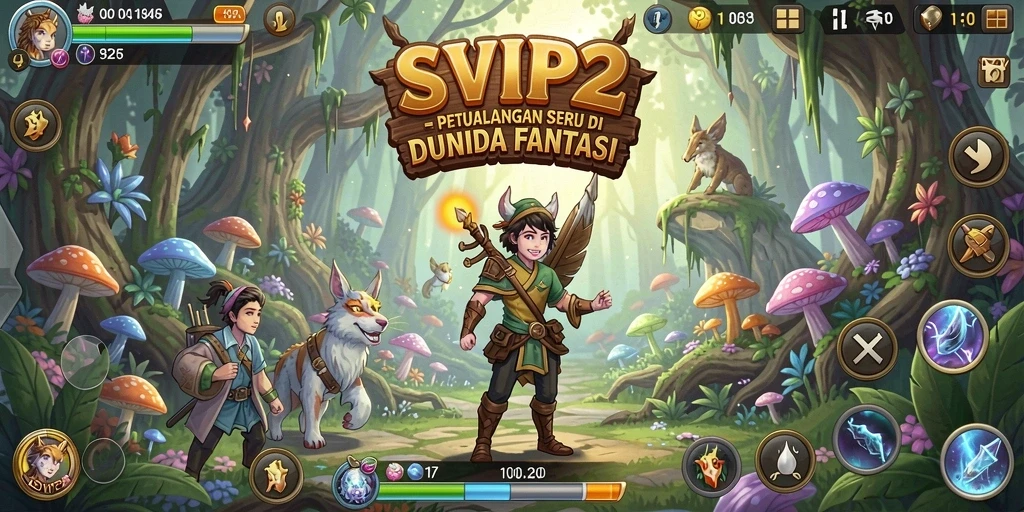 Tampilan gameplay <strong>SVIP2</strong> yang seru dalam dunia petualangan.