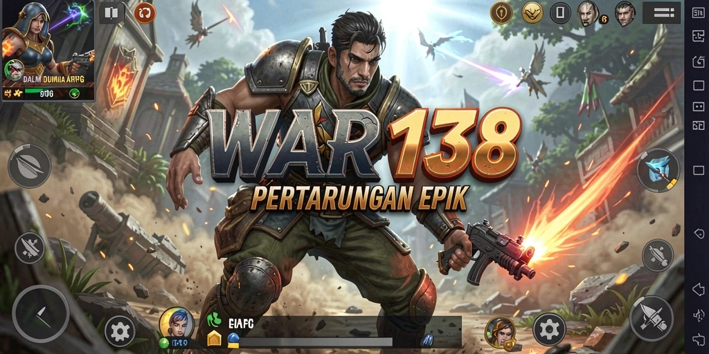 Tampilan epic dari pertempuran dalam <strong>WAR138</strong> yang menegangkan.